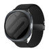  Samsung Galaxy Watch 8 - 44mm gevlochten band met P-buckle (zwart)