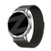 Bandz Amazfit Active Max Milanese band 'Easy fit' (titanium grijs)