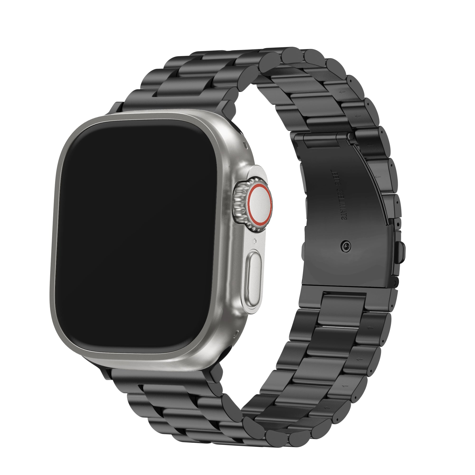 BALR Apple Watch titanium band (zwart)
