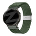 Bandz Garmin D2 Air X15 gevlochten nylon band (olijfgroen)