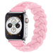 Apple Watch Twisted gevlochten bandje (roze)