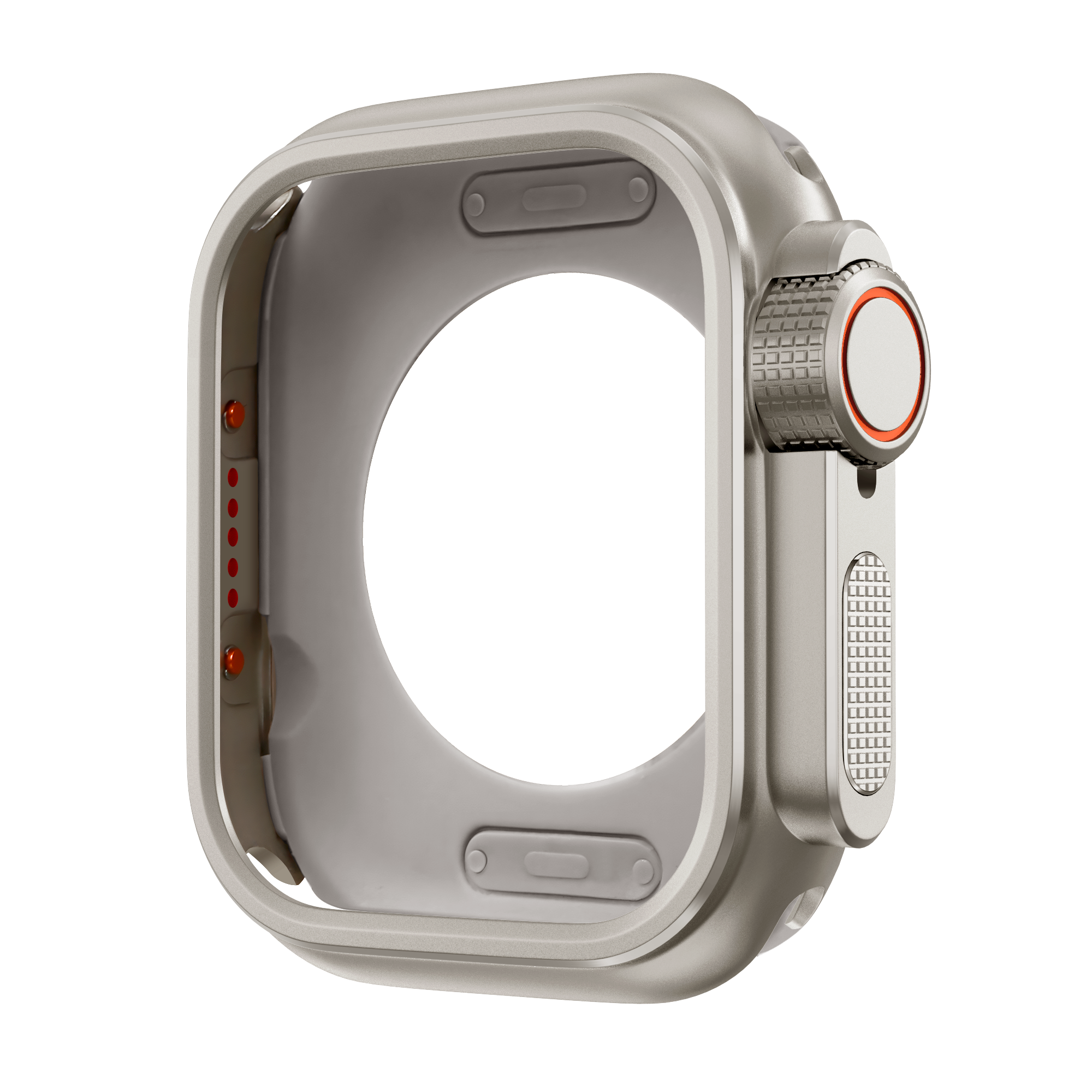 Bandz Apple Watch 11 - 46mm metalen hoesje (titanium)