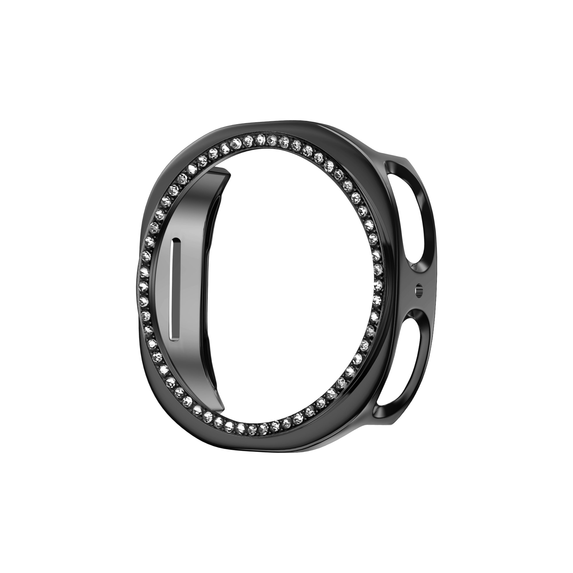 Samsung Galaxy Watch 8 - 40mm Diamond PC hoesje (zwart)