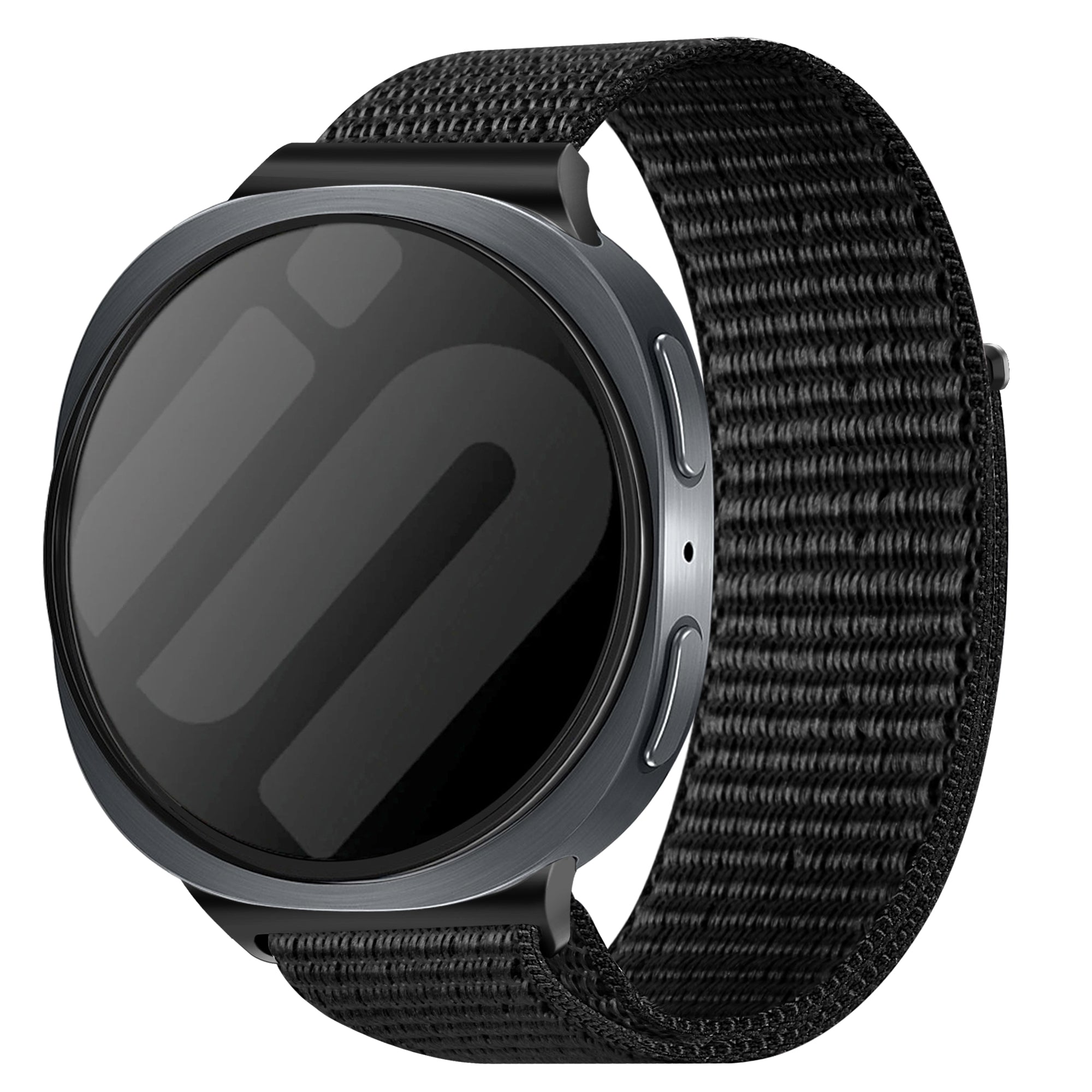  Samsung Galaxy Watch 8 Classic nylon bandje (zwart)