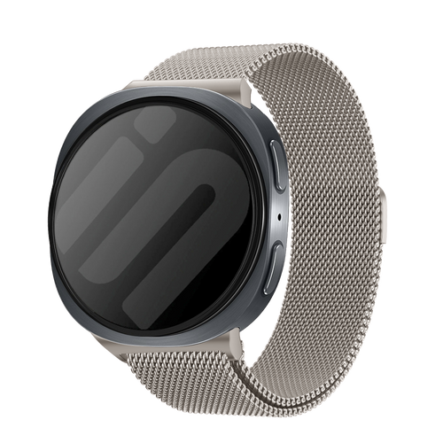 Samsung Galaxy Watch 8 Classic Milanese Strap (Starlight)
