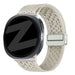 Bandz Samsung Galaxy Watch 8 Classic vintage nylon bandje (sterrenlicht)