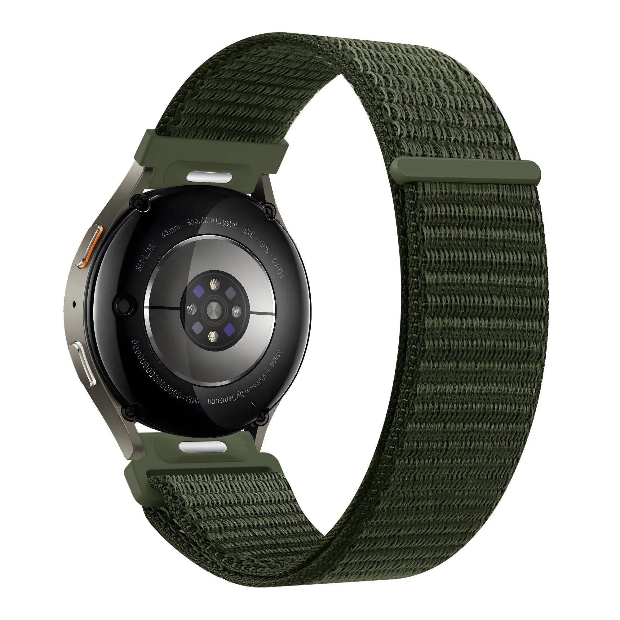 Bandz Coros Pace 4 nylon band 'Easy fit' (groen)