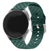 Samsung Galaxy Watch 6 Classic 43mm gevlochten siliconen bandje (donkergroen)