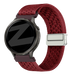 Bandz Garmin Bounce 2 Vintage Nylon Strap (Wine Red)