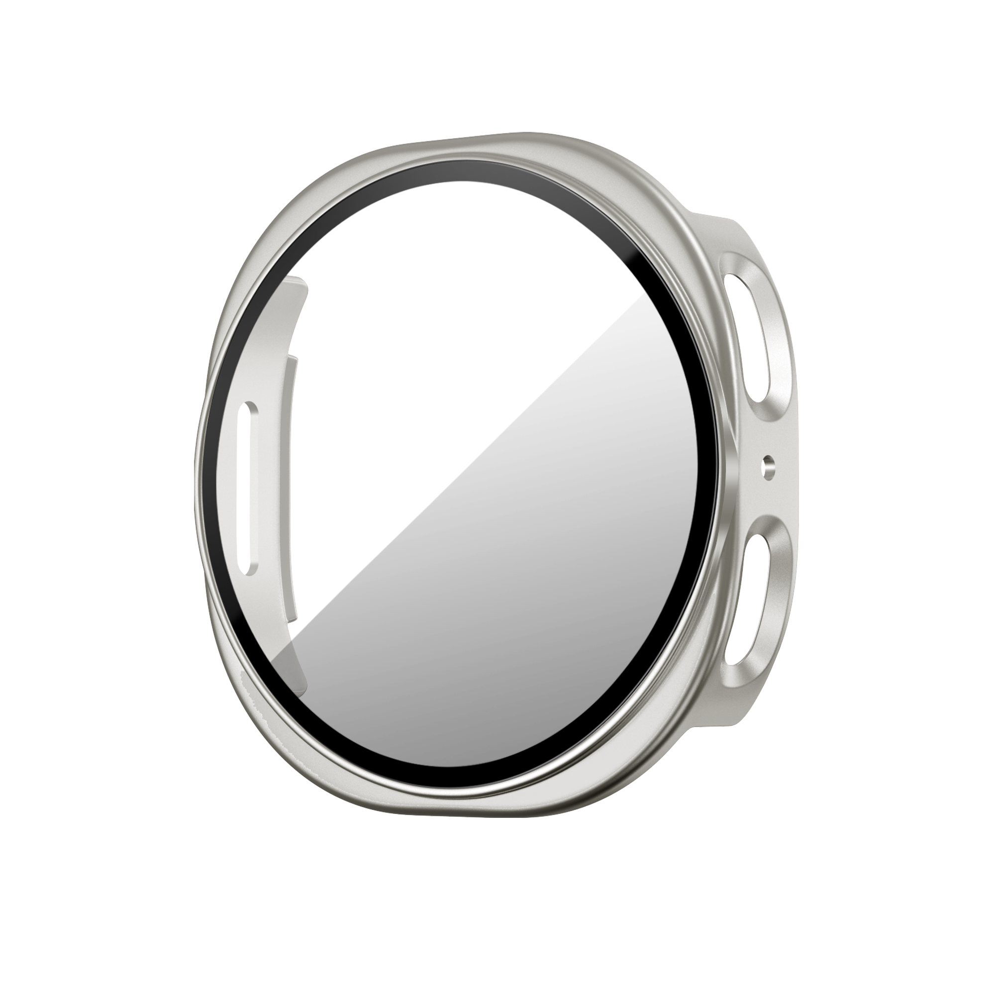 Bandz Samsung Galaxy Watch 8 - 40mm PC hoesje met glas (sterrenlicht)