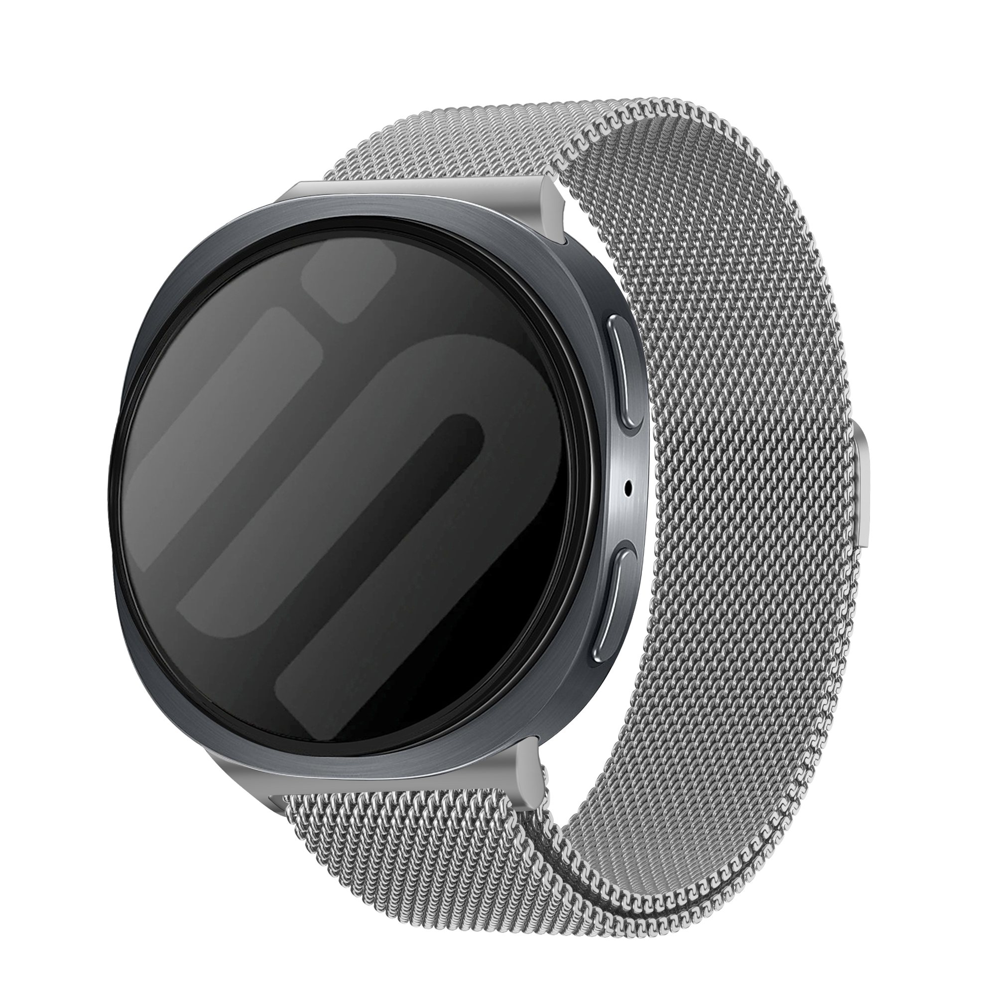 Samsung Galaxy Watch 8 Classic Milanese band (zilver)