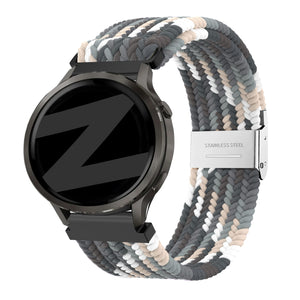 Bandz Garmin Bounce 2 gevlochten nylon band (leisteen)