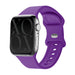 xoxo Wildhearts Apple Watch Silicone Strap (Dark Purple)