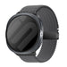 Samsung Galaxy Watch 8 - 44mm gevlochten band met P-buckle (donkergrijs)