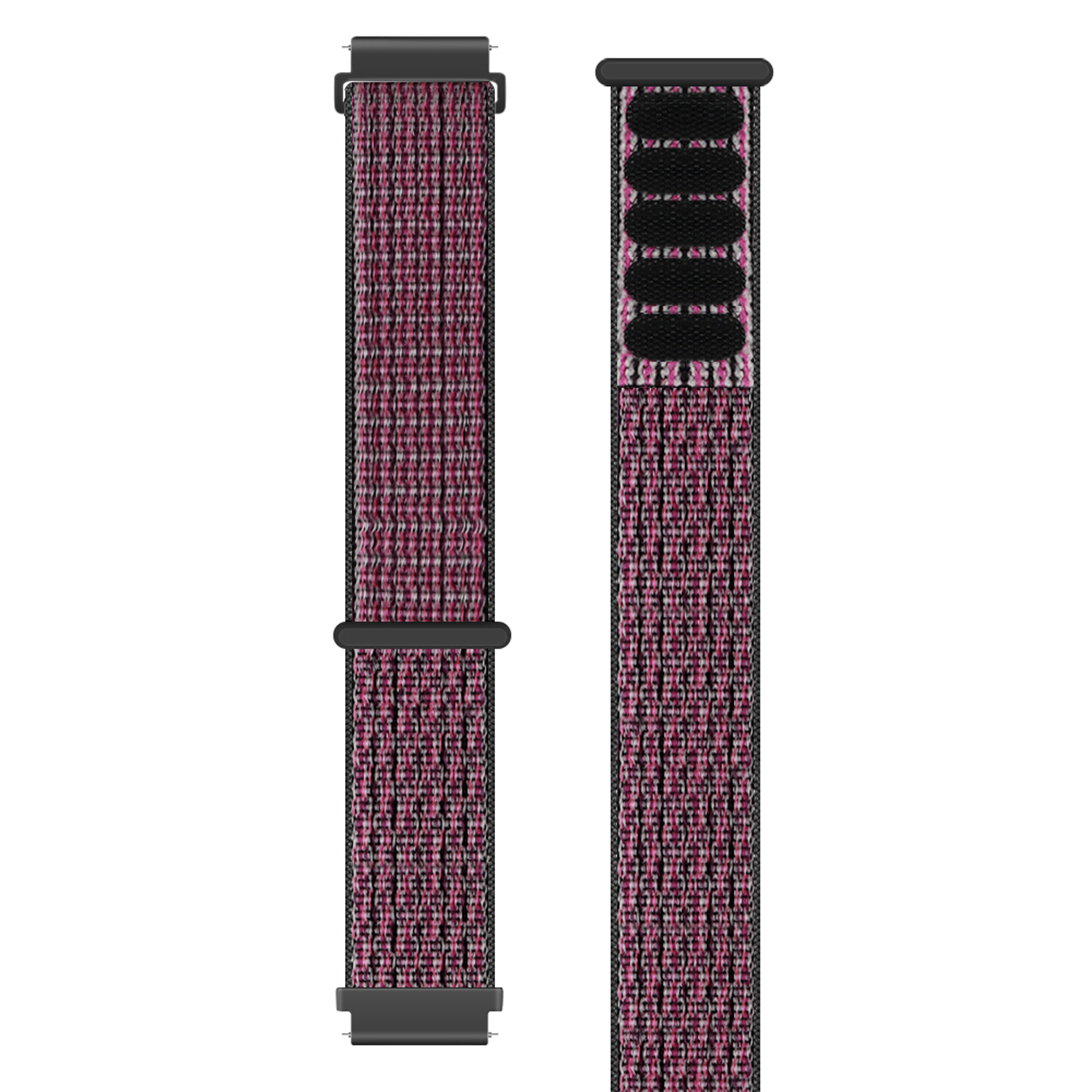 Coros Apex 42mm nylon bandje (true berry)