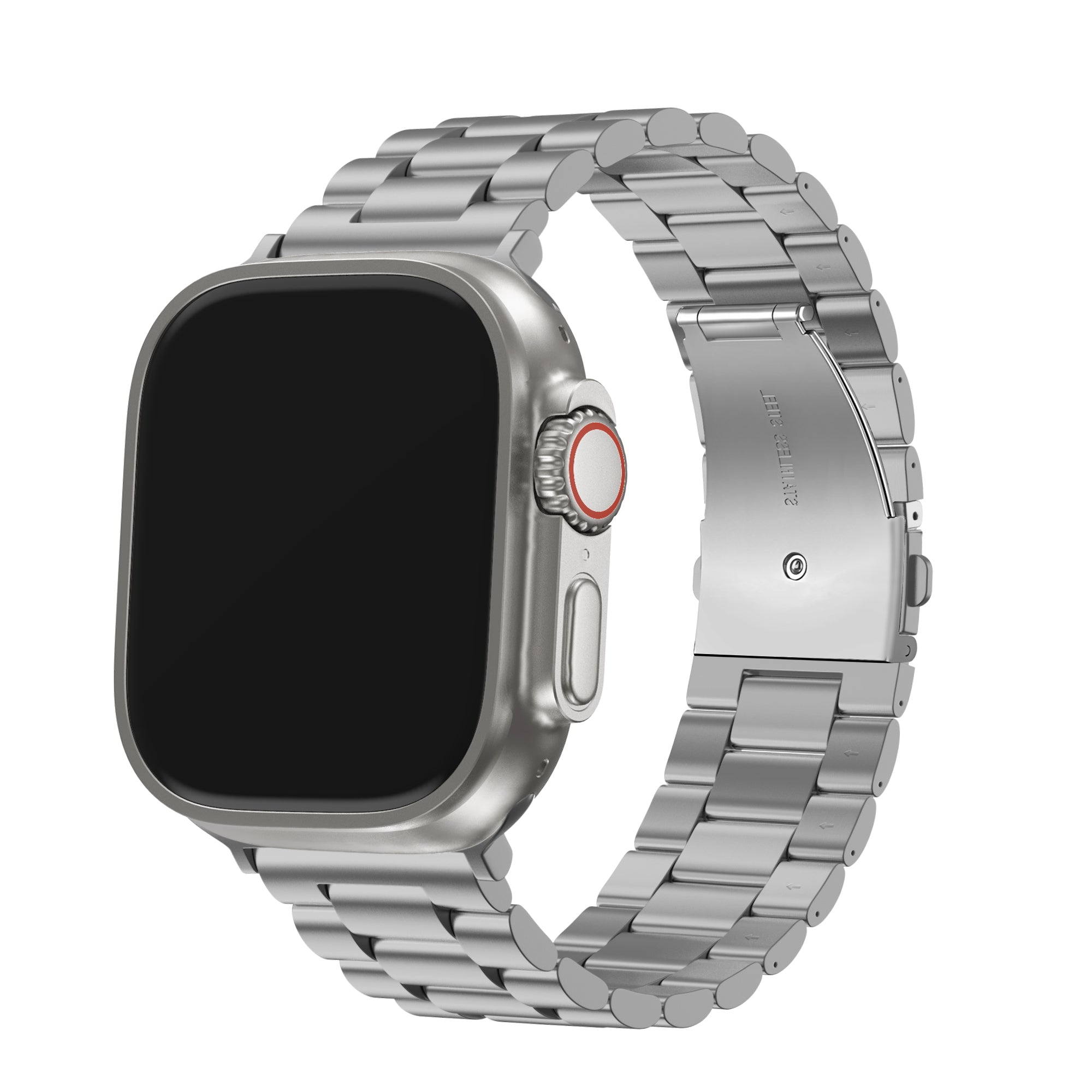 BALR Apple Watch titanium band (zilver)