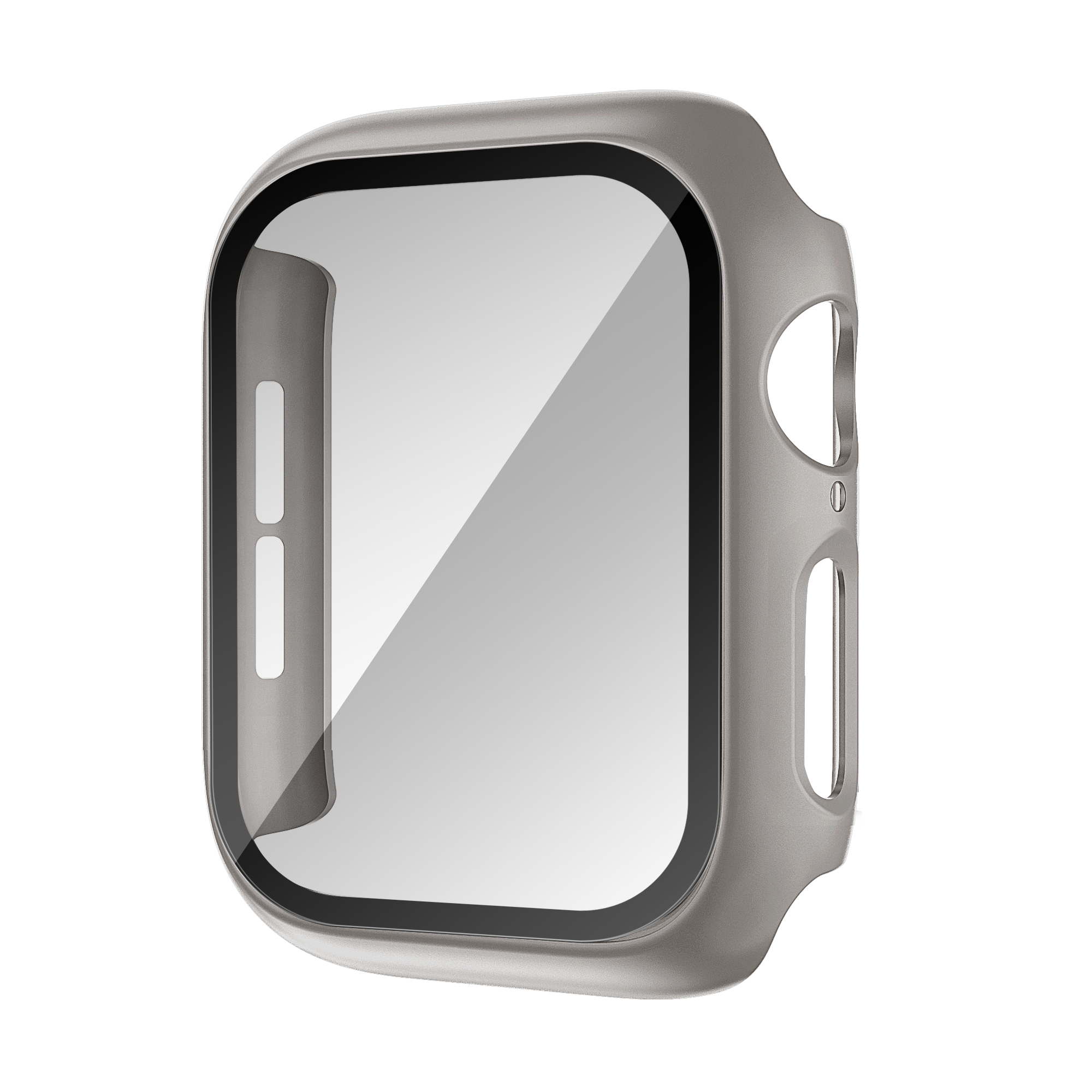Bandz Apple Watch 11 - 46mm PC Cover with Glass (Titanium)
