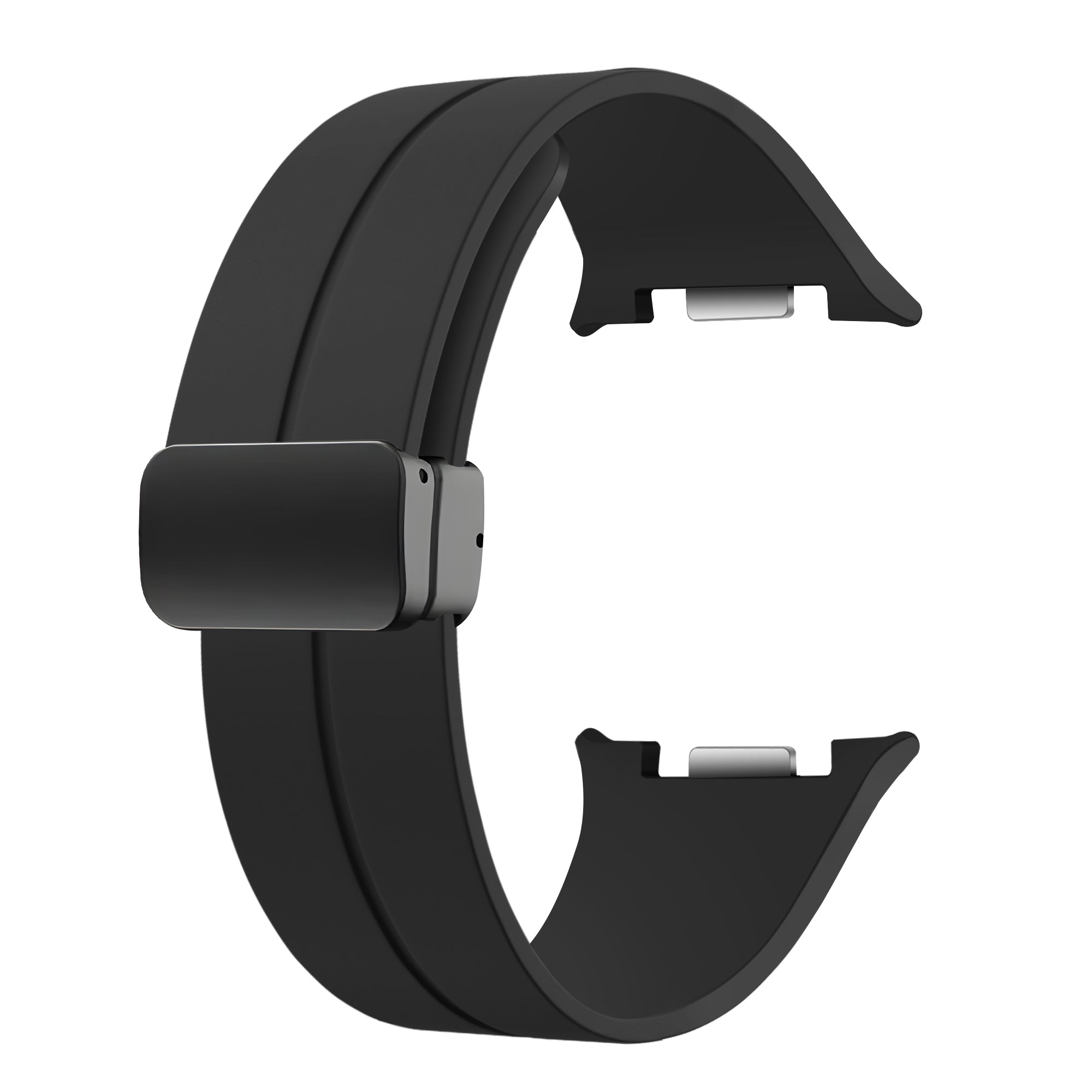  Samsung Galaxy Watch 8 Classic D-buckle siliconen bandje (zwart)