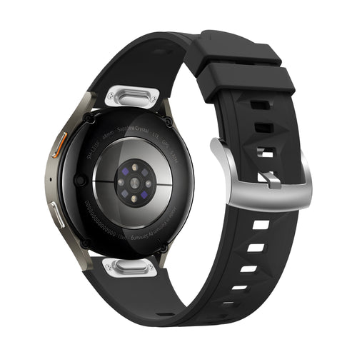Bandz Huawei Watch GT 5 Pro - 42mm siliconen band 'Easy fit' (zwart) 