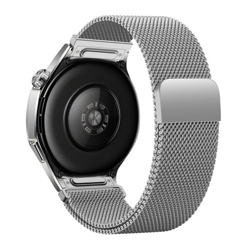 Bandz Amazfit Active Milanese Strap 'Easy fit' (Silver)