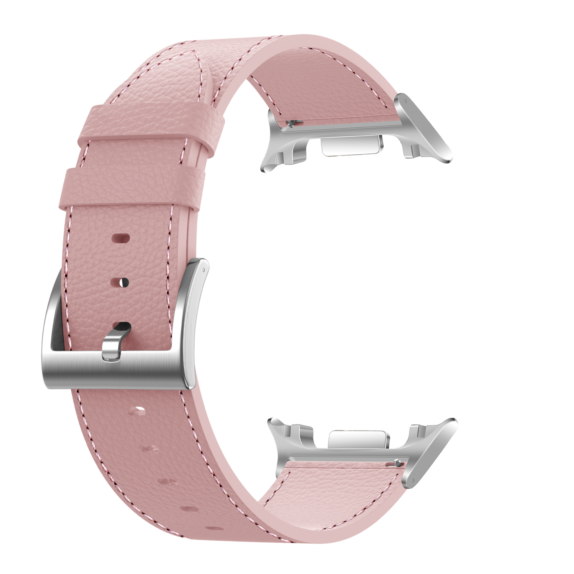 Samsung Galaxy Watch 8 Classic leren grain band (roze)