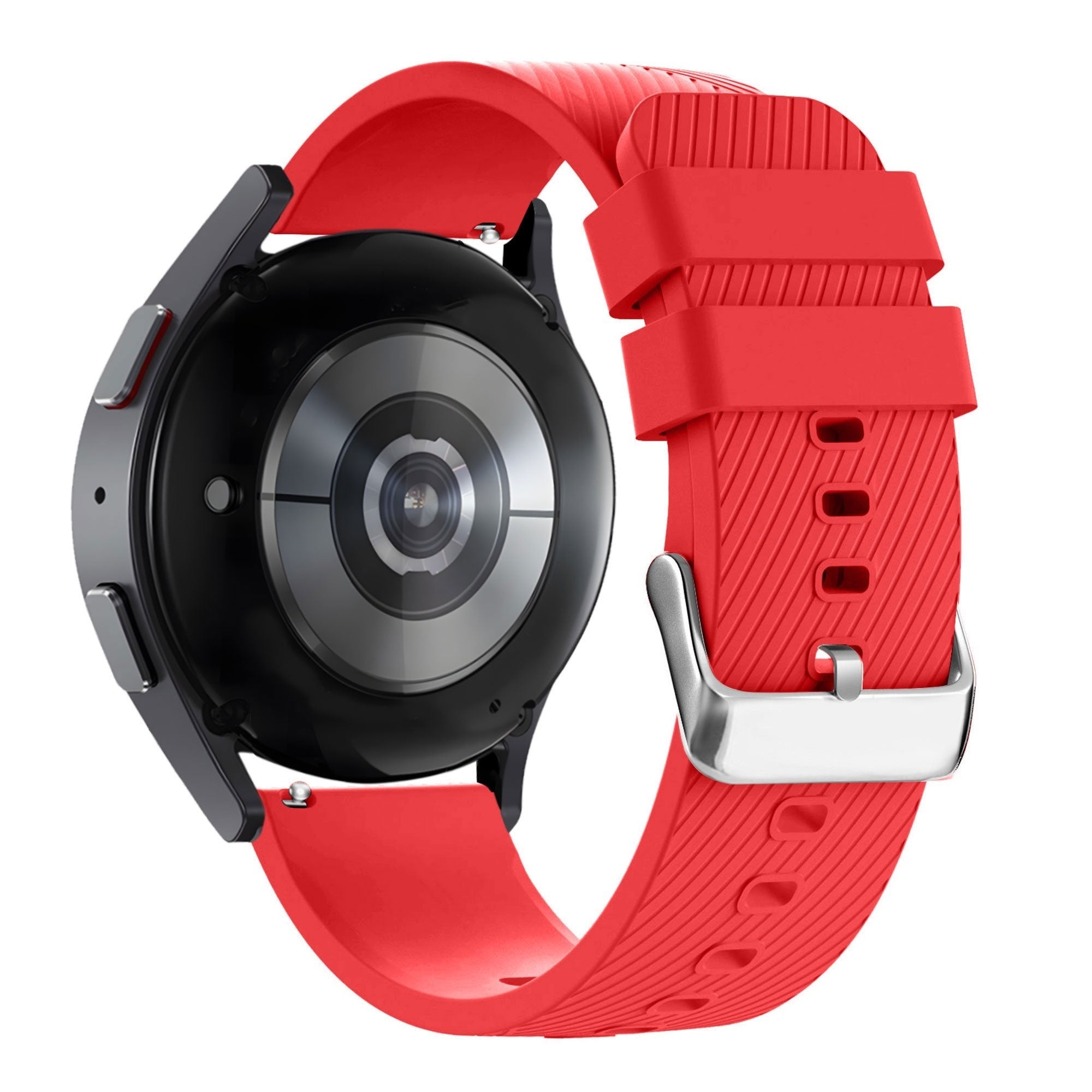 Bandz OnePlus Watch 3 siliconen band 'Deluxe' (rood)