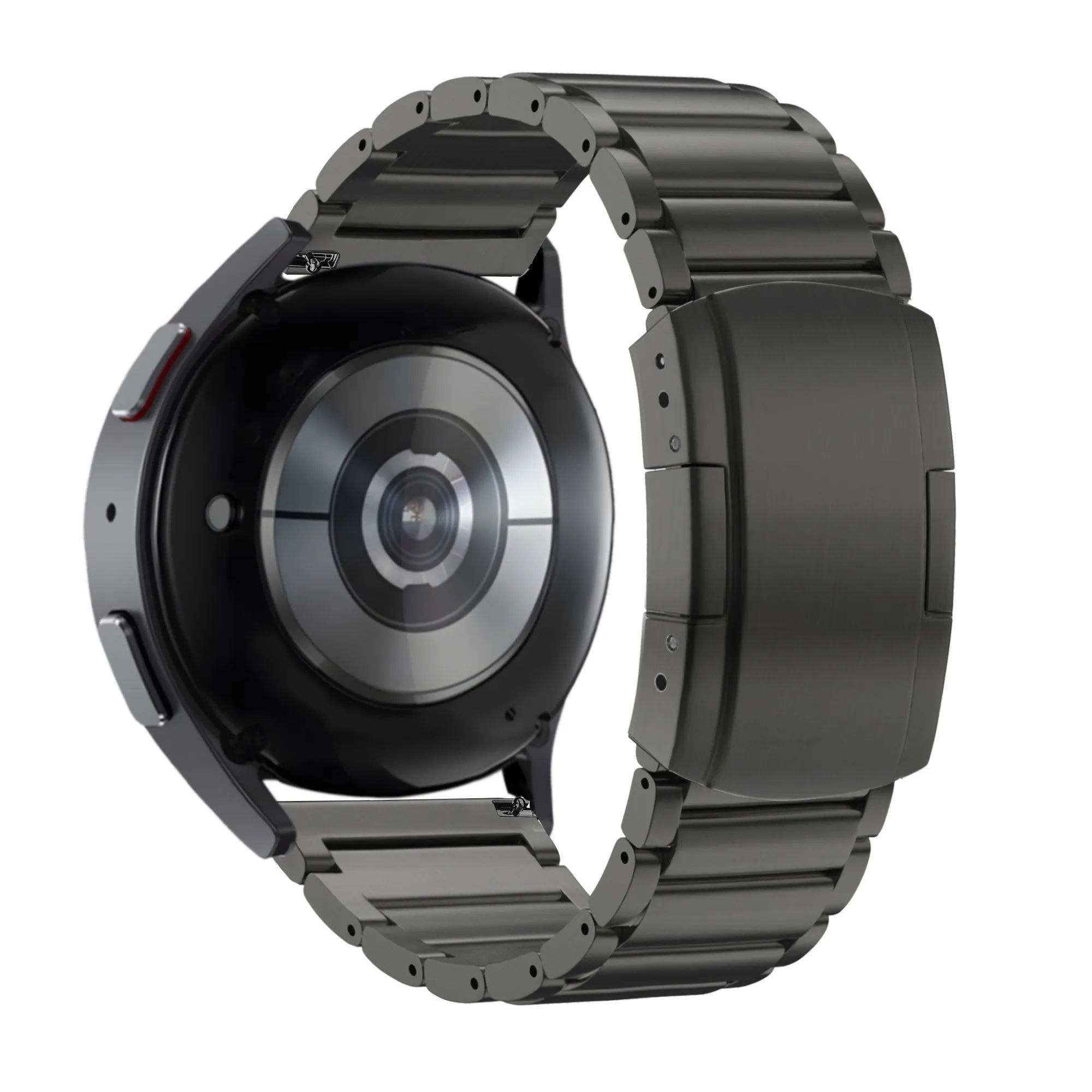 Bandz Oppo Watch X2 titanium schakel band (zwart)