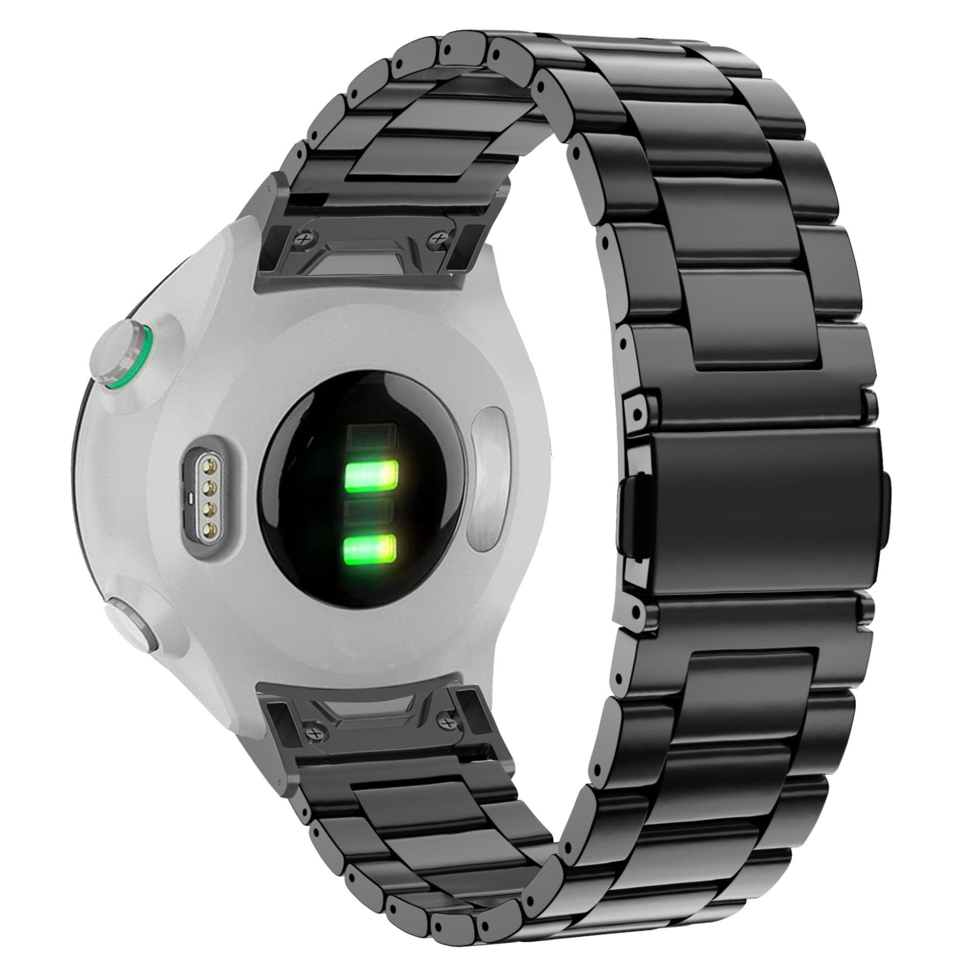 Bandz Garmin Tactix 7 stalen band 'Classic' (zwart)