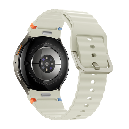 Bandz Samsung Galaxy Watch 4 44mm wave band 'Easy fit' (sterrenlicht)