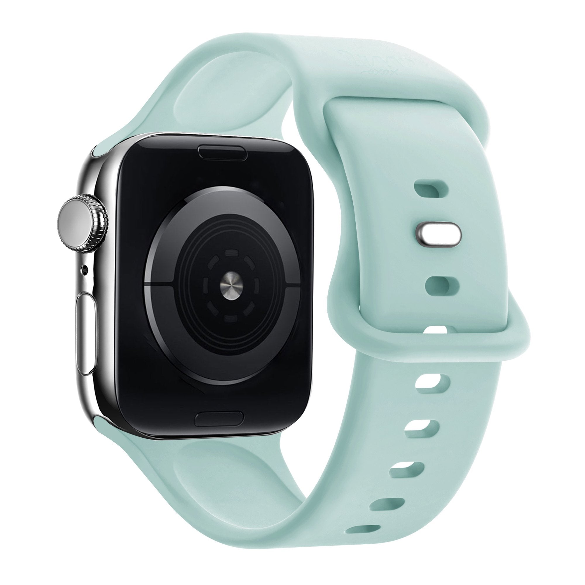 xoxo Wildhearts Apple Watch siliconen bandje (mintgroen)