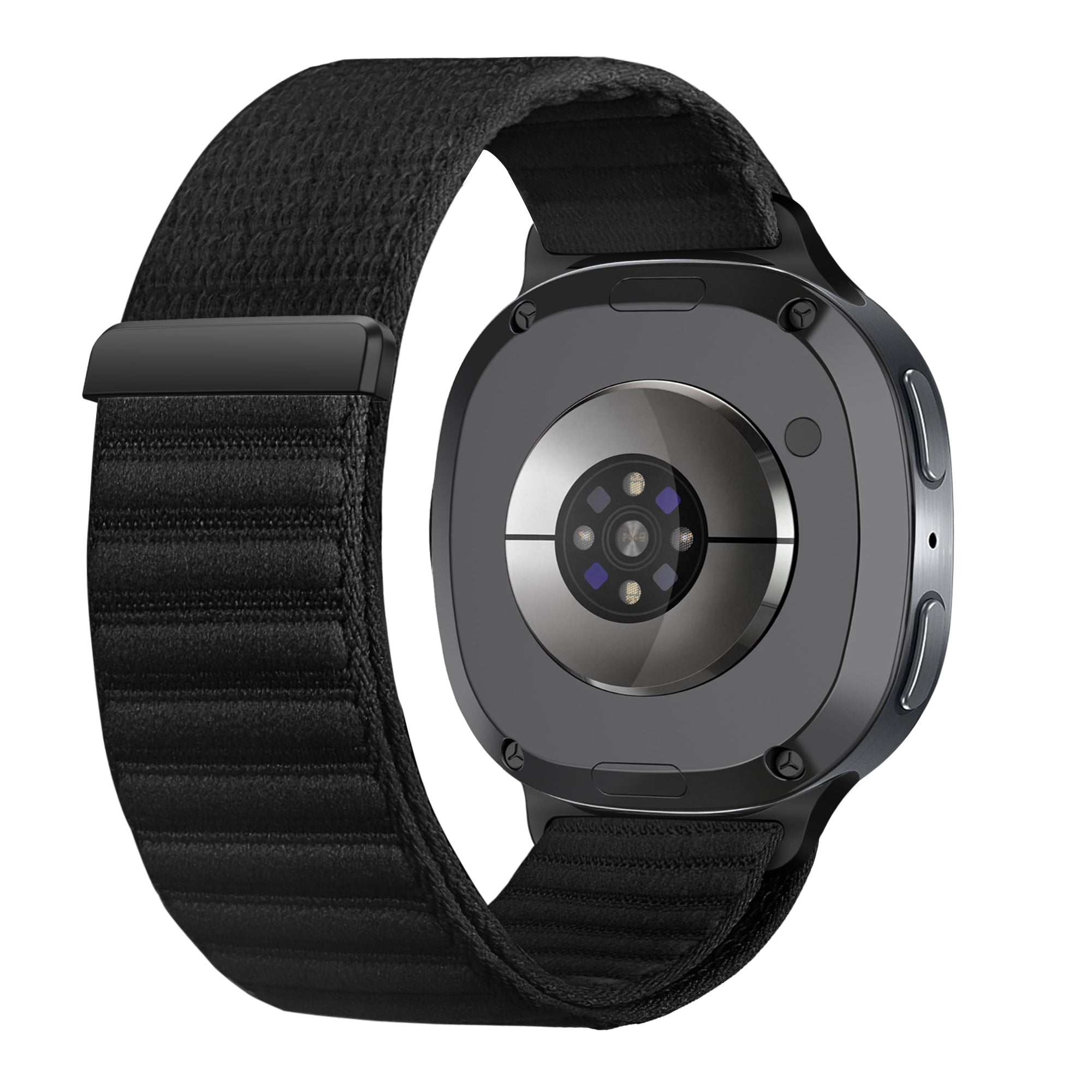  Samsung Galaxy Watch 8 - 40mm wave nylon bandje (zwart)