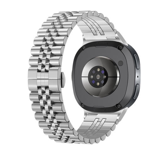 Samsung Galaxy Watch 8 - 44mm Jubilee stalen band (zilver)