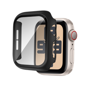 Bandz Apple Watch 10 & 11 PC Case with Glass (Black)