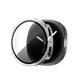 Bandz Samsung Galaxy Watch 8 - 40mm PC Cover with Glass (Transparent)