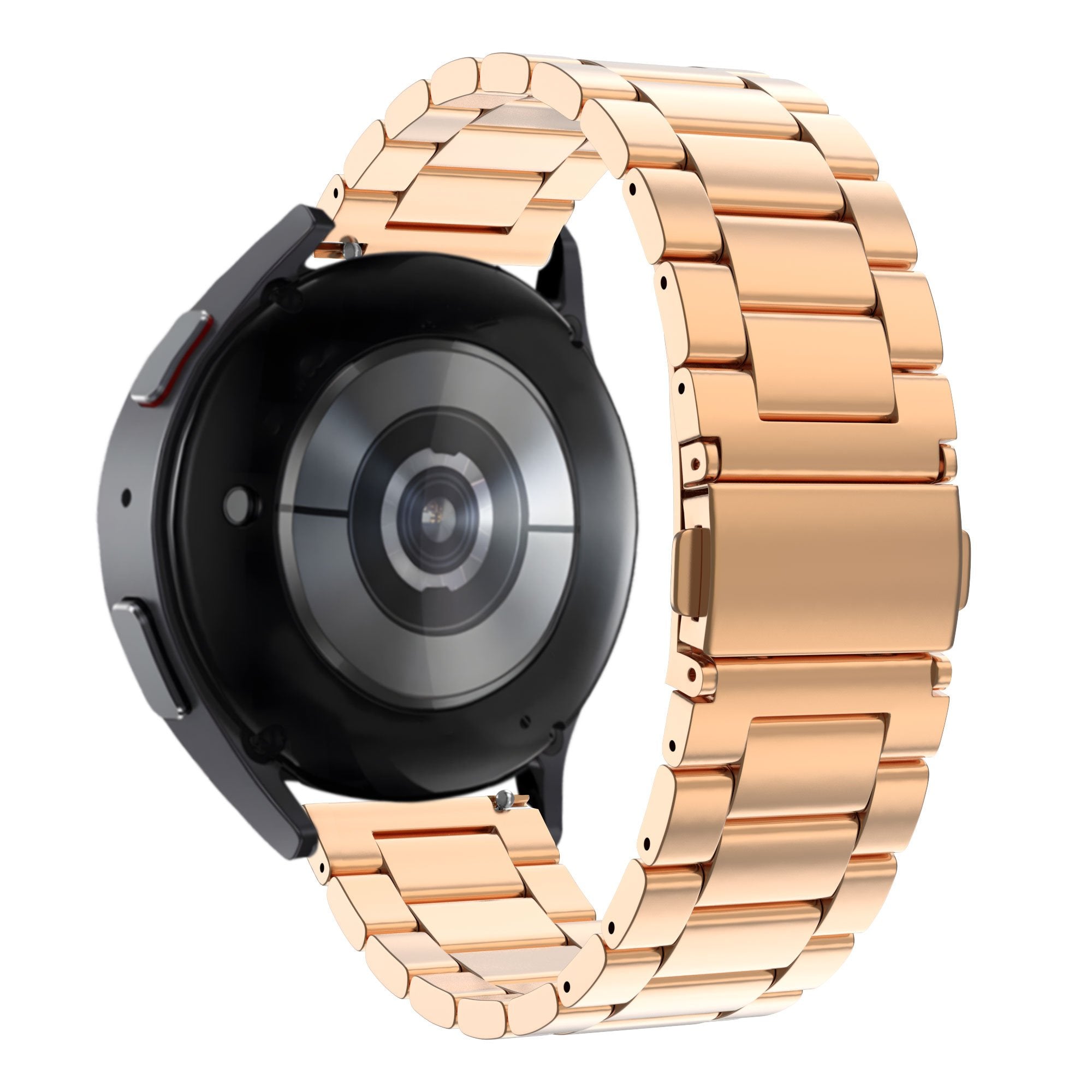 Bandz Garmin Vivomove Style stalen band 'Classic' (rosé goud)