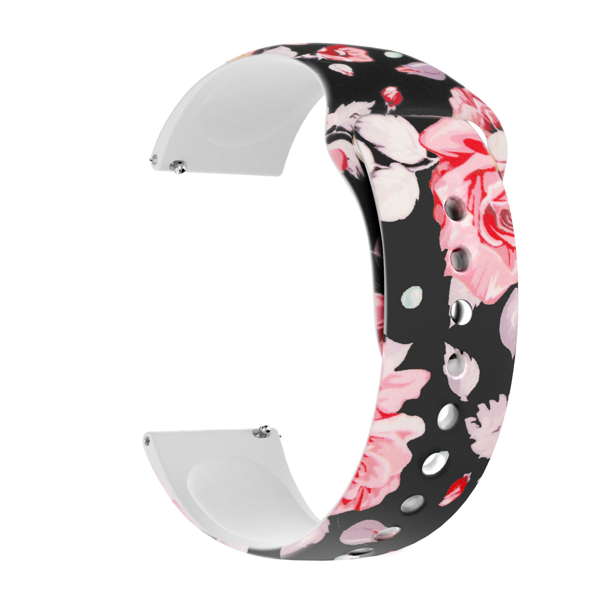 Bandz Coros Pace 2 Silicone Strap 'Flowers'