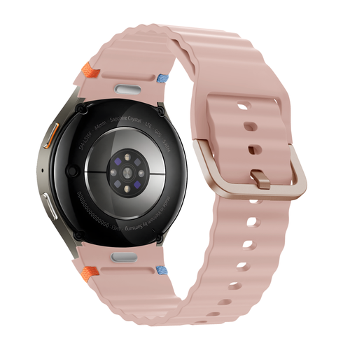 Bandz Samsung Galaxy Watch 4 40mm wave band 'Easy fit' (lichtroze)