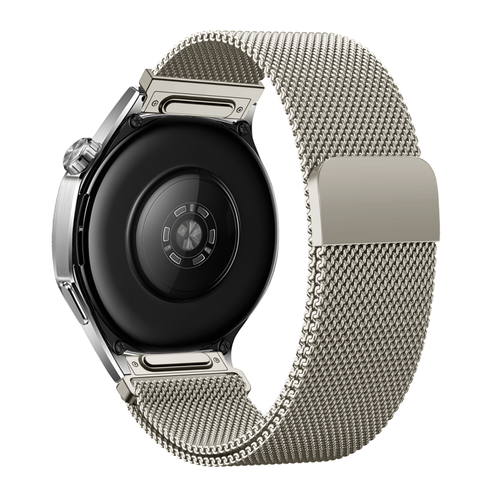 Bandz Huawei Watch GT 2 42mm Milanese Strap 'Easy fit' (Starlight)