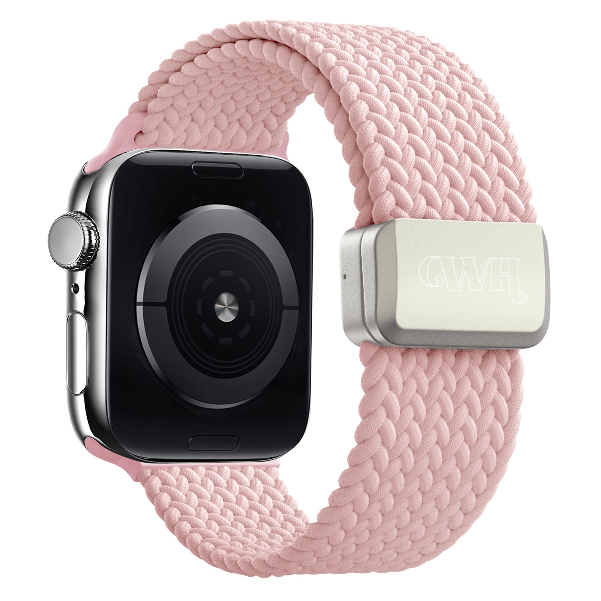 xoxo Wildhearts Apple Watch braided bandje (roze)