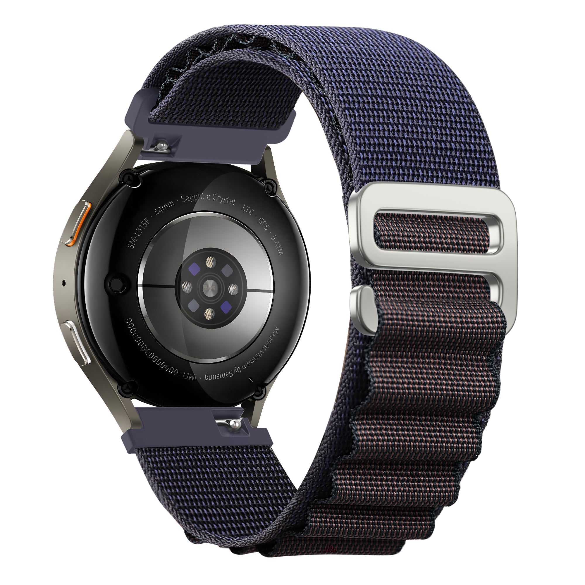 Bandz Huawei Watch GT 2 - 46mm Alpine nylon band (indigo)