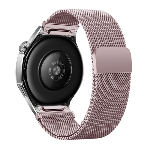 Bandz Samsung Galaxy Watch 3 41mm Milanese band 'Easy fit' (roze)