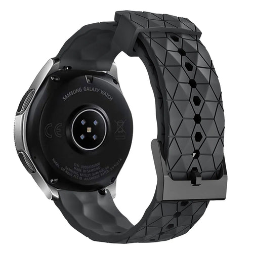 Suunto 9 Peak Pro silicone hexa band (zwart)