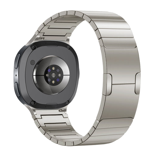 Bandz Samsung Galaxy Watch 8 - 44mm Titanium Strap 'One Bead' (Titanium)