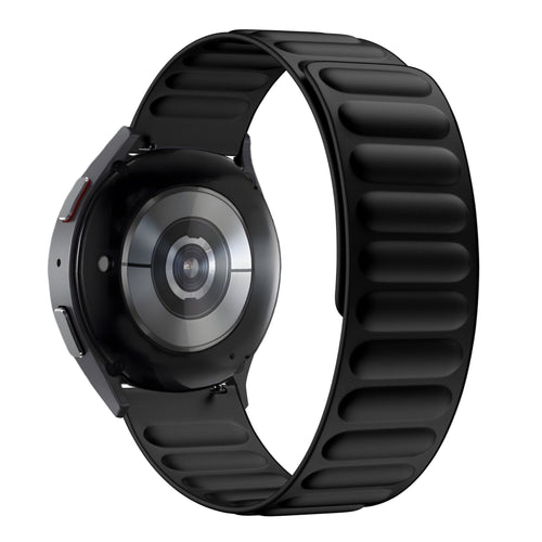 Bandz Huawei Watch GT 6 Pro - 46mm magnetisch geweven bandje (zwart)