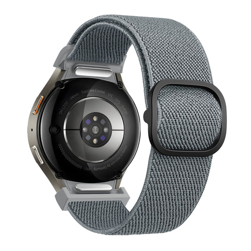 Bandz Samsung Galaxy Watch 6 Classic - 43mm Elastic Strap 'Easy Fit' (Greyblue)