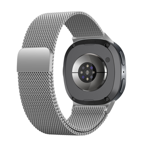 Samsung Galaxy Watch 8 - 44mm Milanese band (zilver)