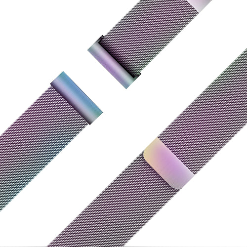 Bandz ICE Fit RT 3.0 - 36mm Milanese Loop Strap (Rainbow)