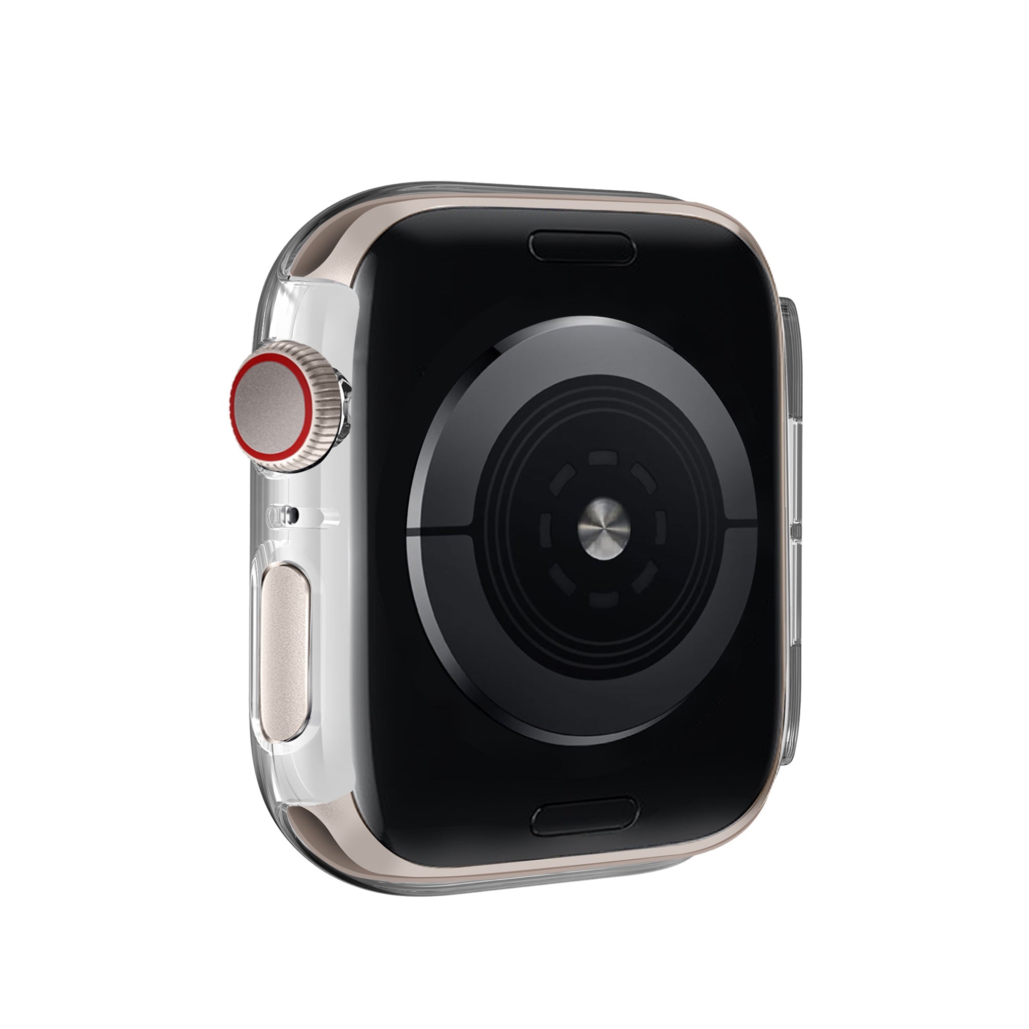 xoxo Wildhearts Apple Watch case -  transparant