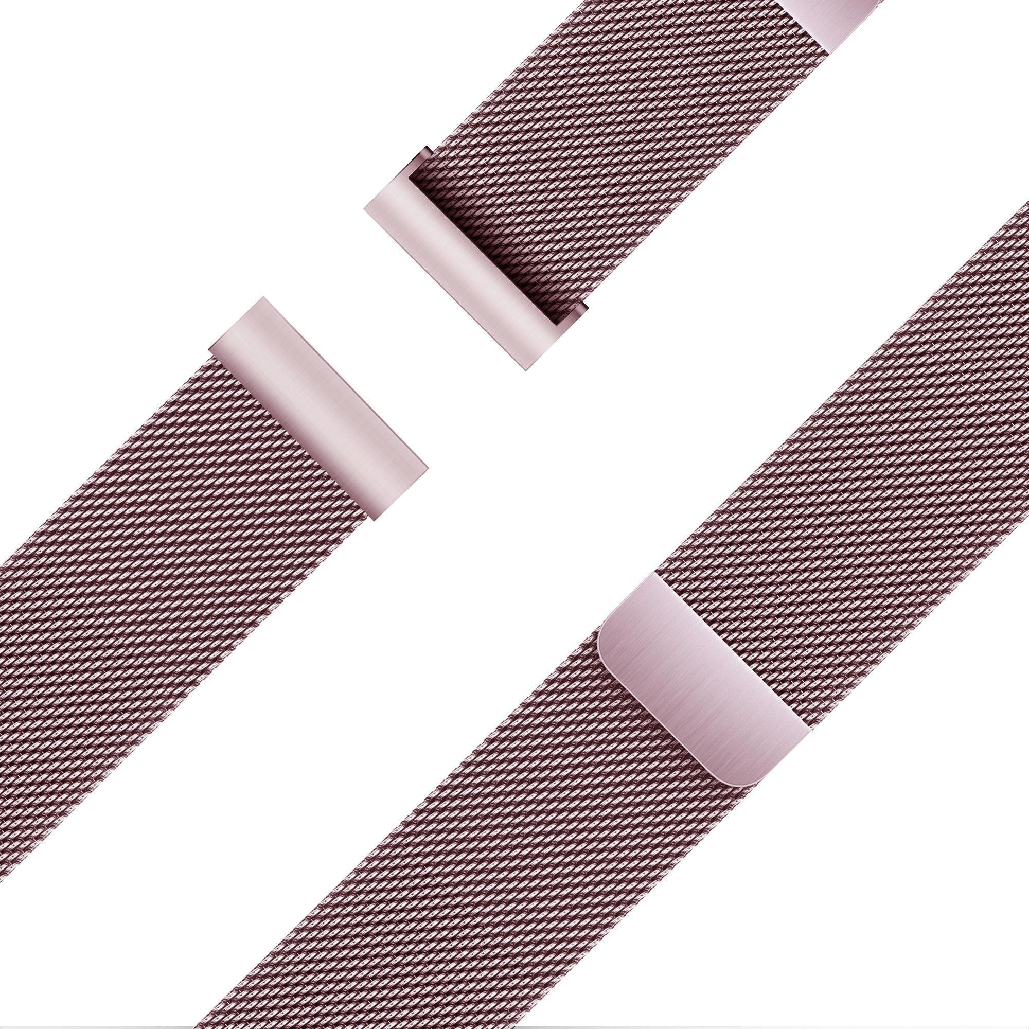 Bandz Amazfit Active 2 Milanese loop band (roze)