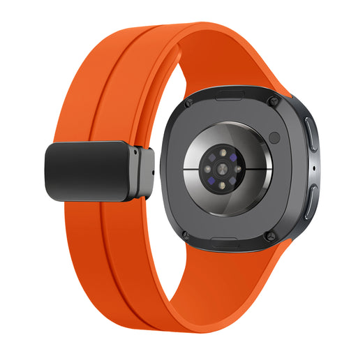  Samsung Galaxy Watch 8 Classic D-buckle siliconen bandje (oranje)